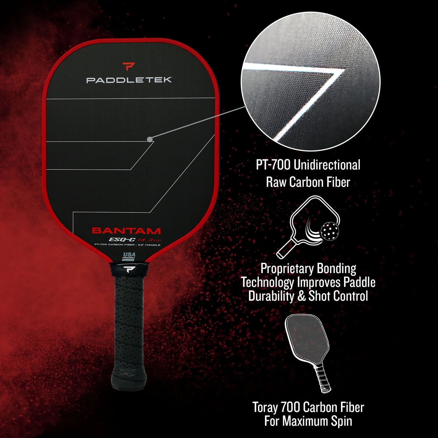 paddletek paddle specs