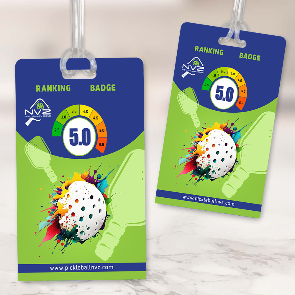 Pickleball 5.0 Ranking Player Badge