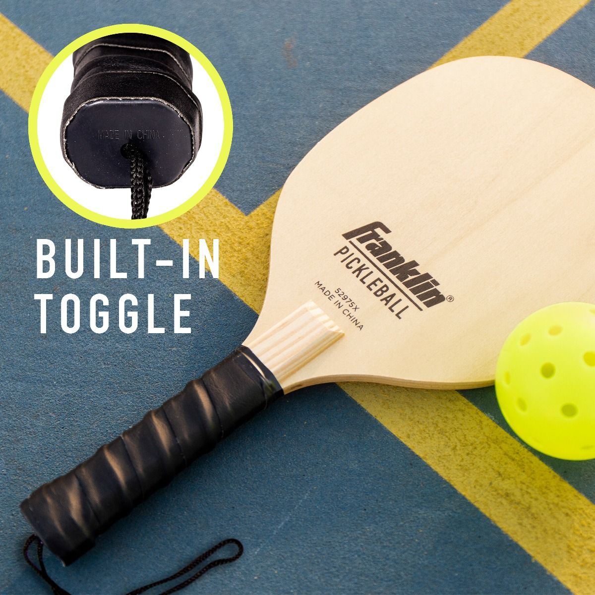 Franklin Official Size Pickleball Net with Paddles and Balls
