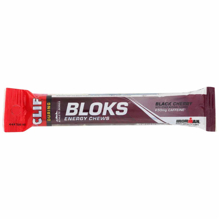 Bloks Energy Chews – Black Cherry Flavor Sports Nutrition Gummies