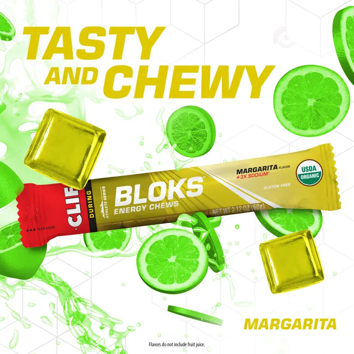 Bloks Energy Chews – Margarita Flavor Sports Nutrition Gummies