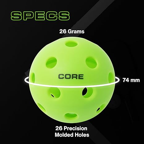 Green Core indoor pickleball