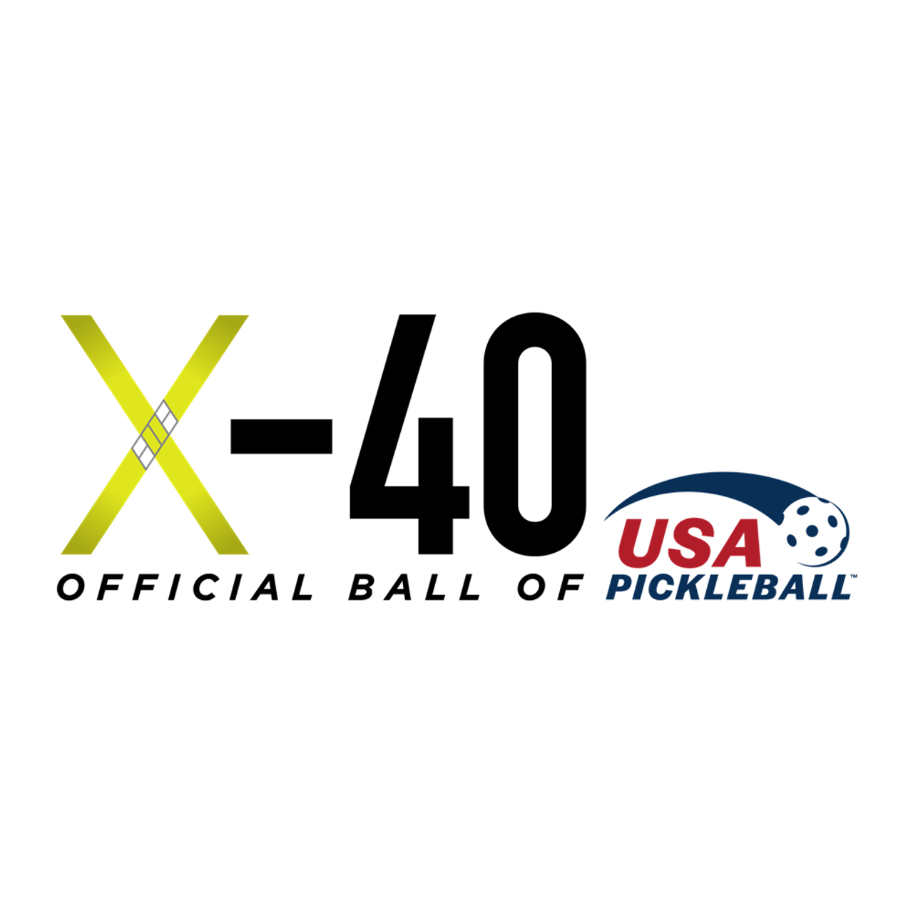 Franklin X‑40 Outdoor Pickleballs – Seamless High‑Durability 40‑Hole, 3‑Pack