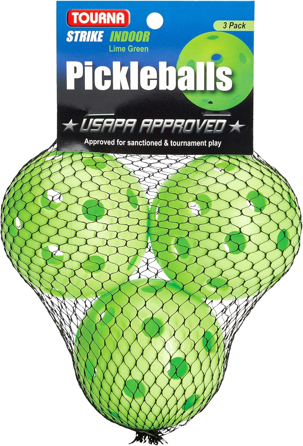 Indoor Pickleball 3pack green