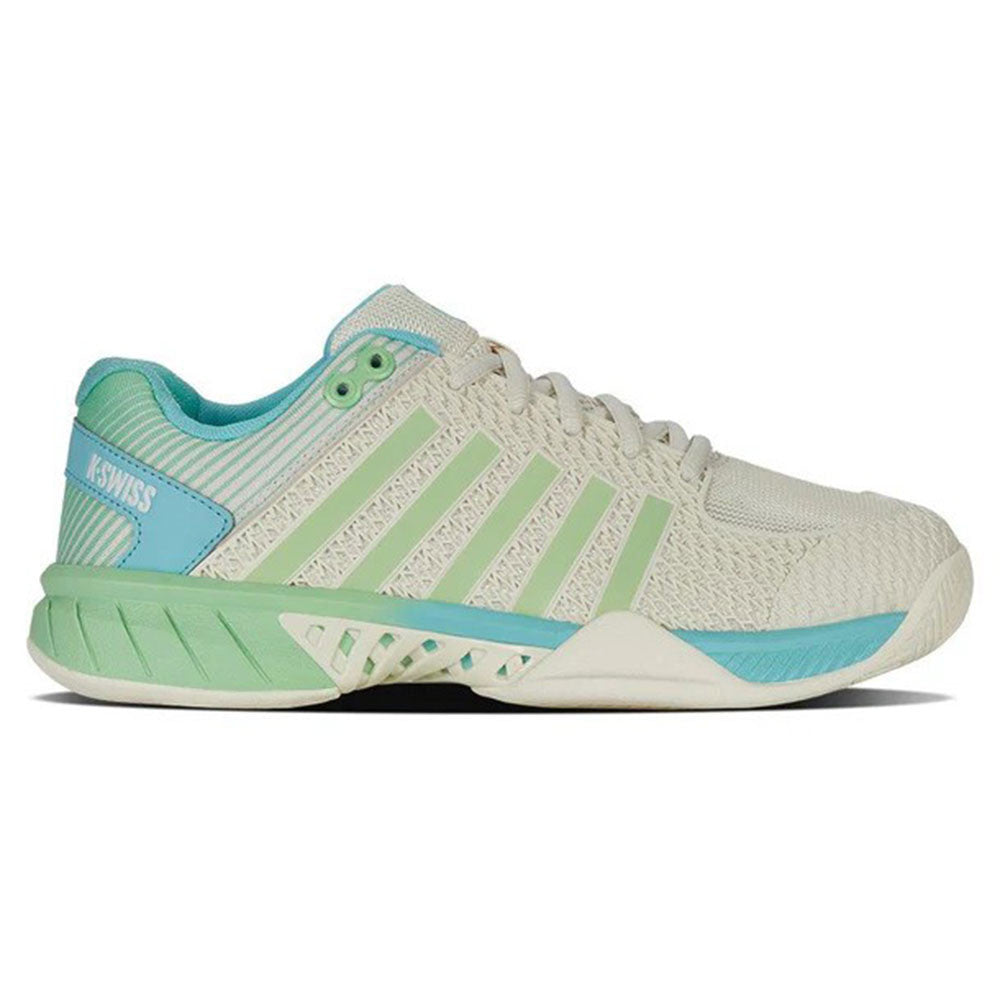 K-Swiss Express Light Women's Pickleball Shoe Egret/Patina Green **Ships Next Day Air FREE**