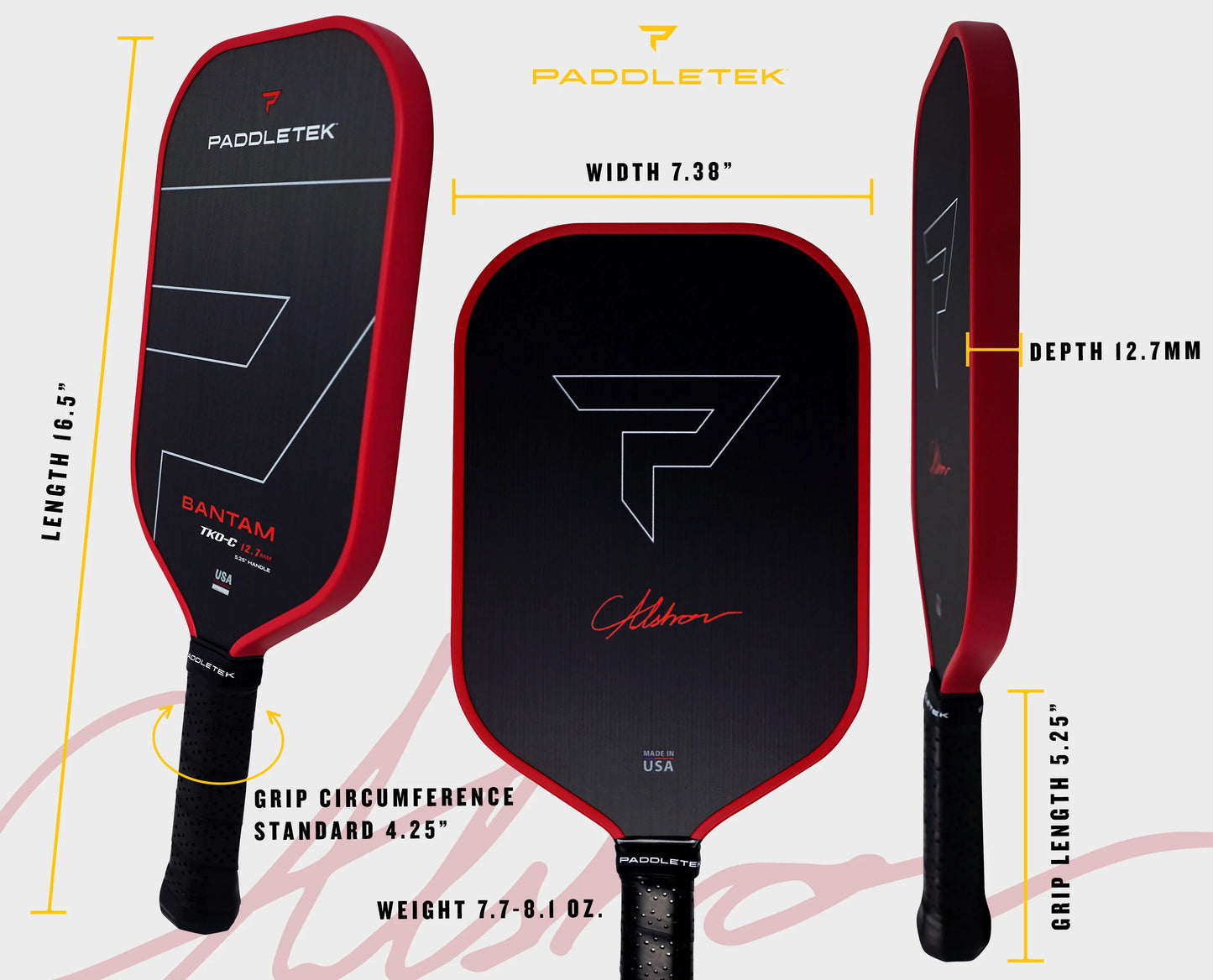 paddletek specifications