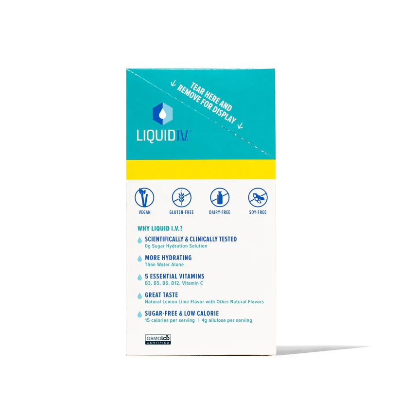 Liquid IV sugar free hydration packet