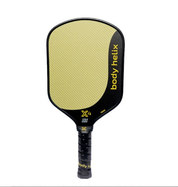 Used Body Helix X4 Gold Kevlar Pickleball Paddle Free
