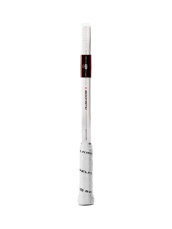Side of a selkirk white paddle on a white background