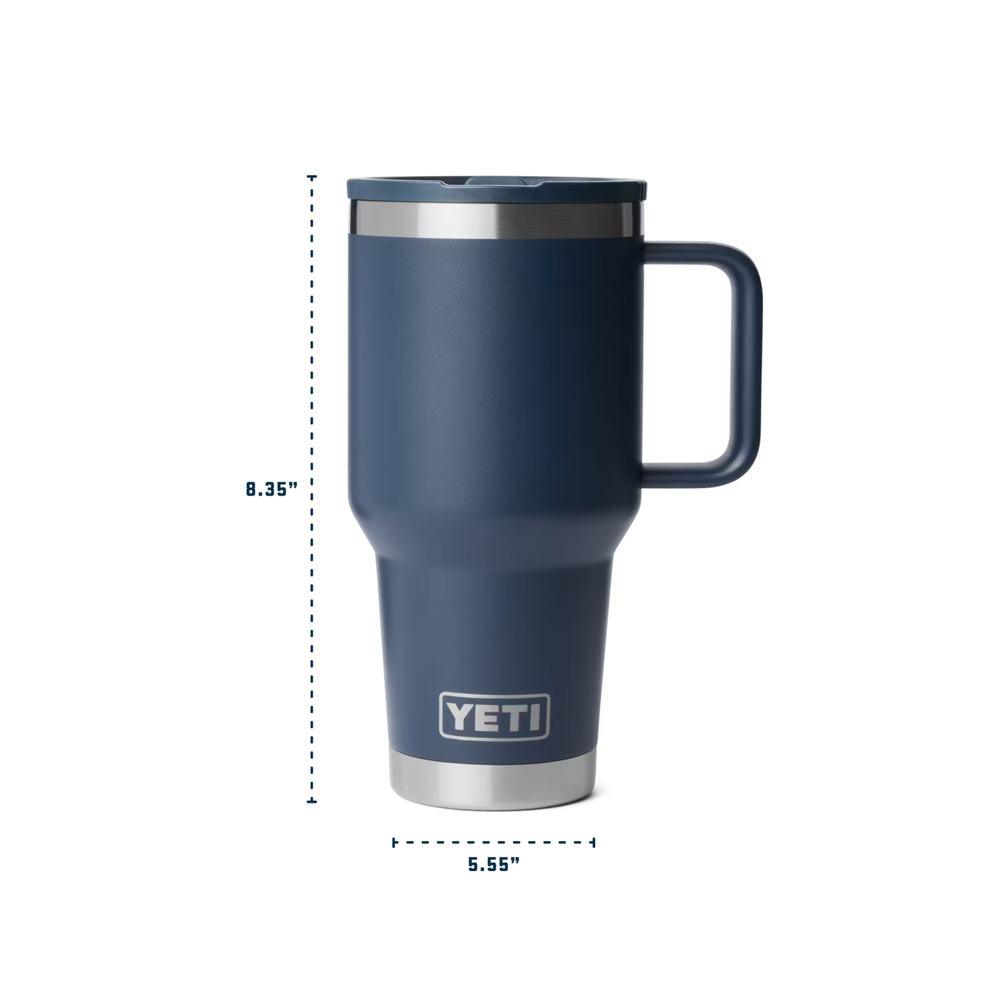 YETI Rambler® 30 oz Travel Straw Mug with Color-Matched Straw Lid