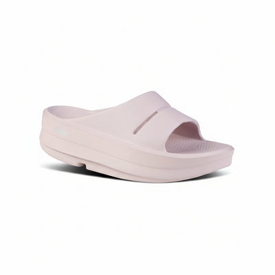 OOFOS OOmega Stardust Slides - Women's Light Pink