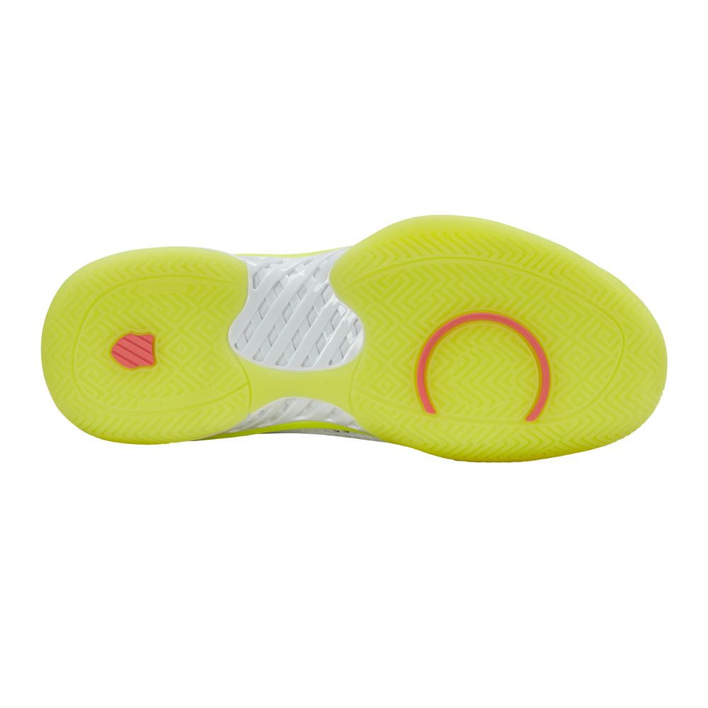 K-Swiss Express Light Men's Pickleball Shoe White/Neon Lime/Eden **Ships Next Day Air FREE**