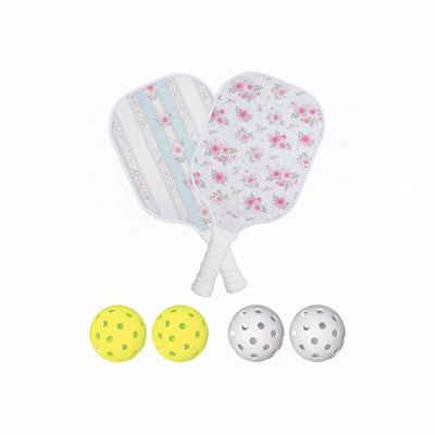 Sonix Patchwork Cottage Floral Pickleball Paddle – USAPA Approved Double-Sided Composite Paddle