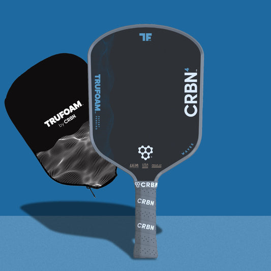 CRBN⁴ TruFoam Waves (Hybrid, AeroCurve) Pickleball Paddle