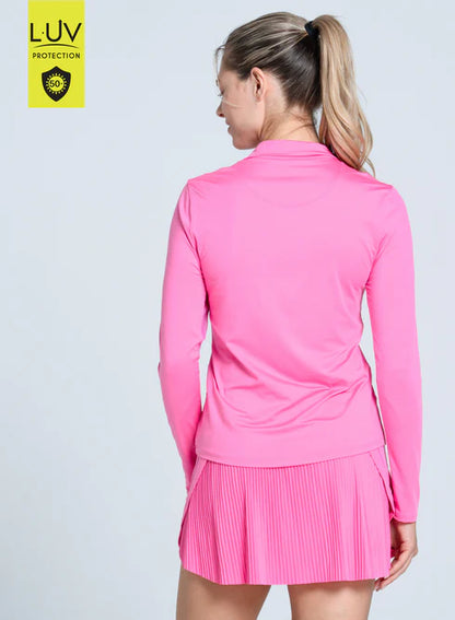 Lucky in Love Free Play Zip Long Sleeve