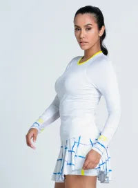 Lucky in Love Shibori Wave Long Sleeve