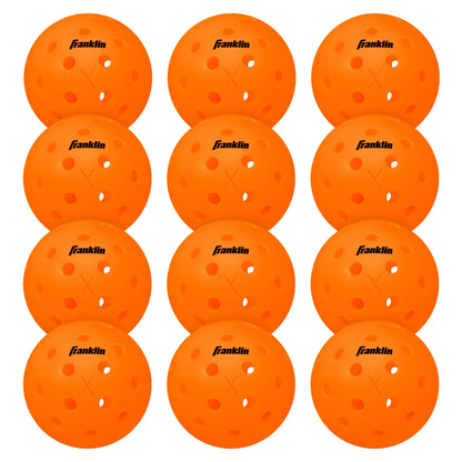 Franklin X‑40 Outdoor Pickleballs 12 Pack **Free Next Day air Shipping**