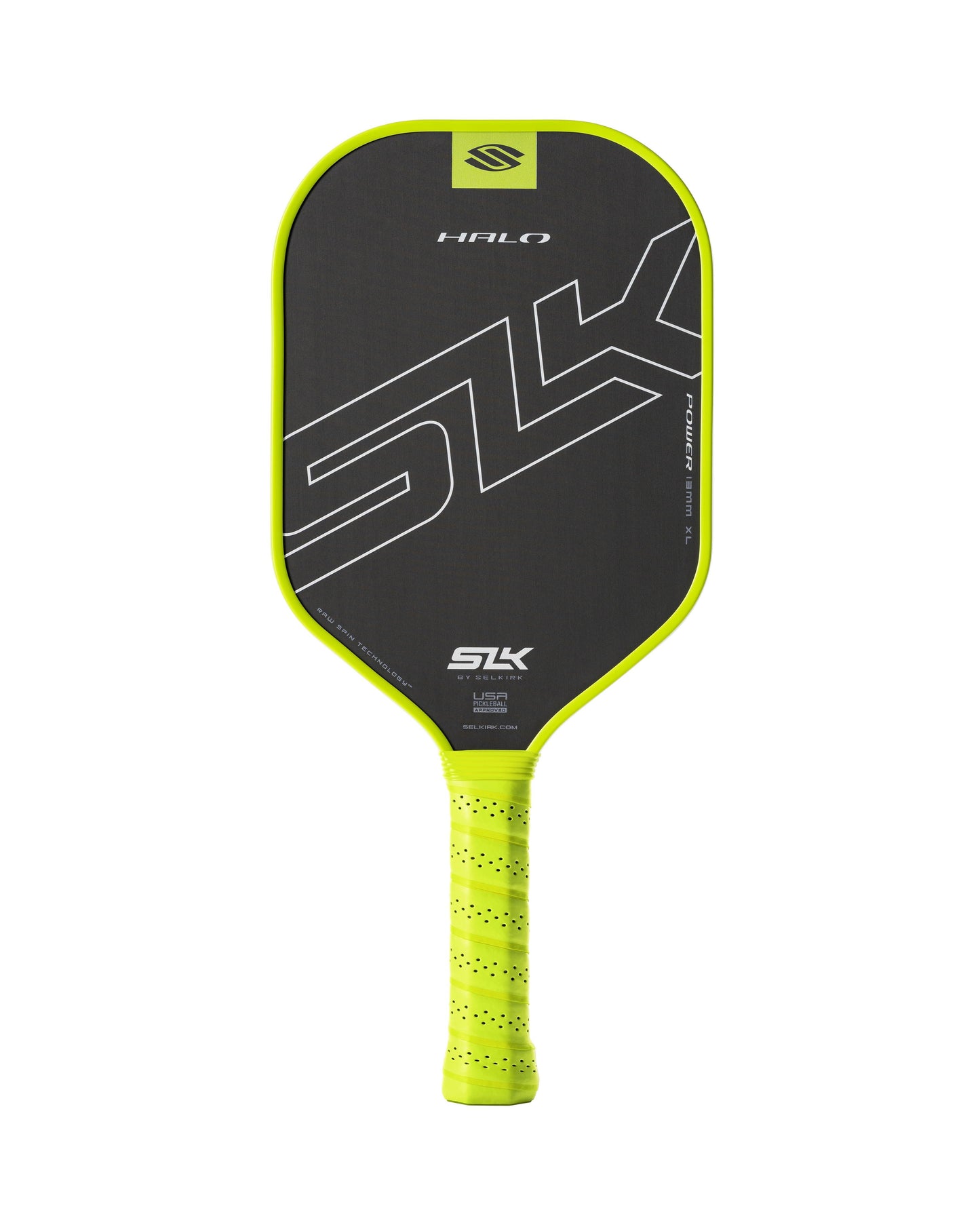 Selkirk Halo Power XL Pickleball Paddle USED – T700 Raw Carbon Fiber Face, 13mm Power Core, Max Sweet Spot or XL Extended Reach, Spin & Control for All Skill Levels