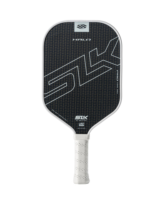 Selkirk SLK Halo Pro Max Pickleball Paddle USED – T700 Raw Carbon Fiber Face, 14mm Hybrid Core, Large Sweet Spot, Spin, Power and Control Paddle for Intermediate to Advanced Players
