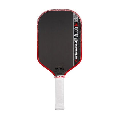 JOOLA Perseus Pro V Ben Johns Blaze Red Paddle – Textured Carbon, 14 mm