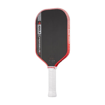 JOOLA Perseus Pro V Ben Johns Blaze Red Paddle – Textured Carbon, 14 mm