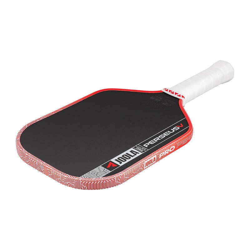 JOOLA Perseus Pro V Ben Johns Blaze Red Paddle – Textured Carbon, 14 mm
