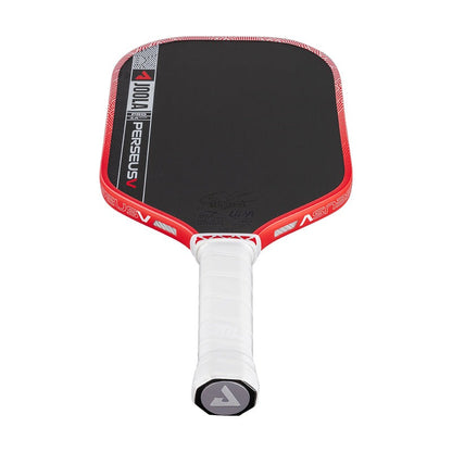 JOOLA Perseus Pro V Ben Johns Blaze Red Paddle – Textured Carbon, 14 mm