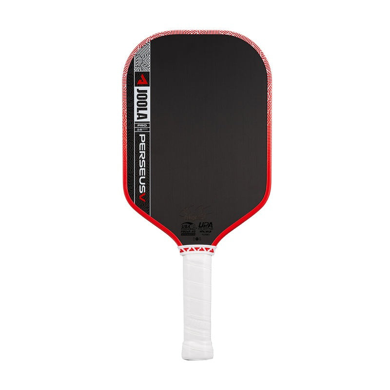 JOOLA Perseus Pro V Ben Johns Blaze Red Paddle – Textured Carbon, 14 mm