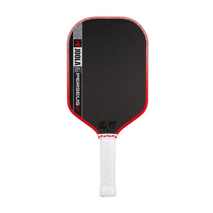 JOOLA Perseus Pro V Ben Johns Blaze Red Paddle – Textured Carbon, 14 mm