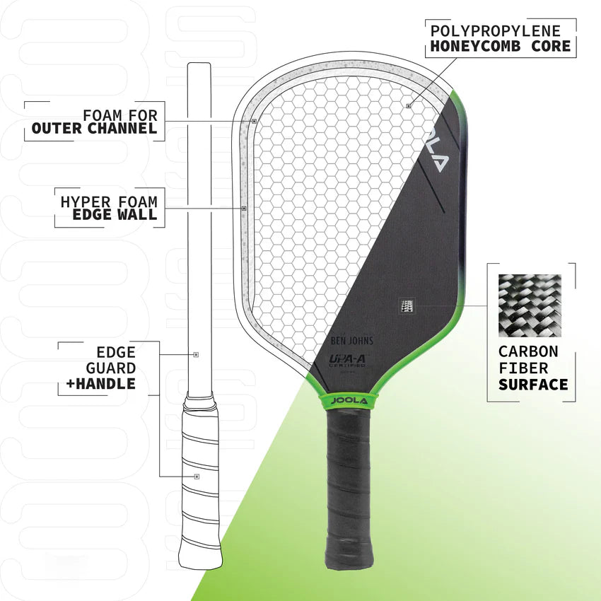 JOOLA Ben Johns Hyperion 3S 14mm Paddle