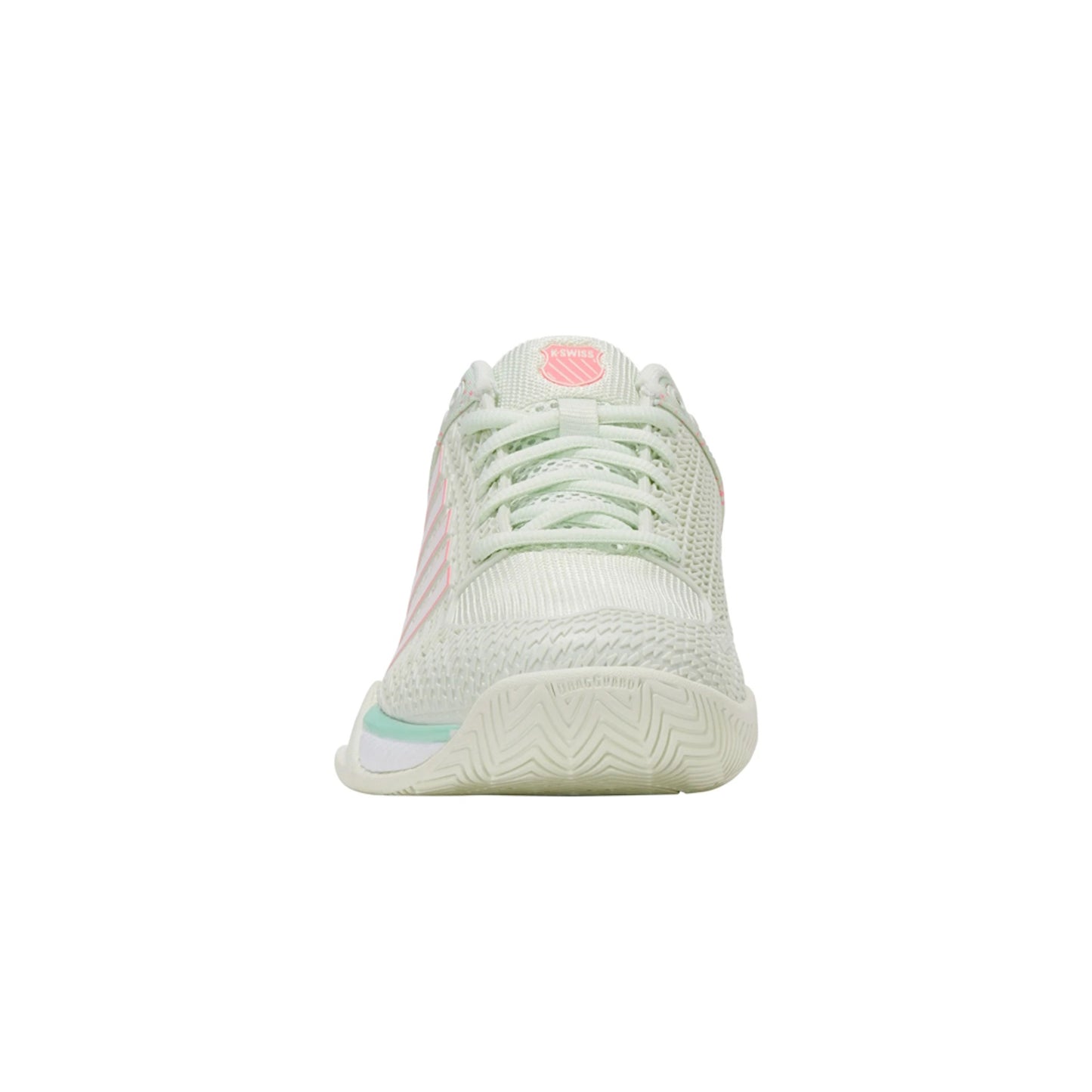 K-Swiss Express Light Women's Pickleball Shoe ICE/HONEYDEW/NEON PASTEL PINK **Ships Next Day Air FREE**