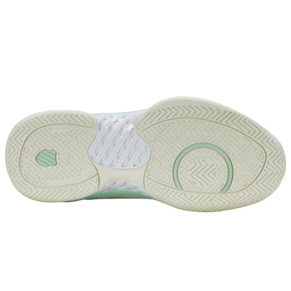 K-Swiss Express Light Women's Pickleball Shoe ICE/HONEYDEW/NEON PASTEL PINK **Ships Next Day Air FREE**