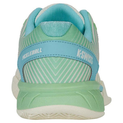K-Swiss Express Light Women's Pickleball Shoe Egret/Patina Green **Ships Next Day Air FREE**