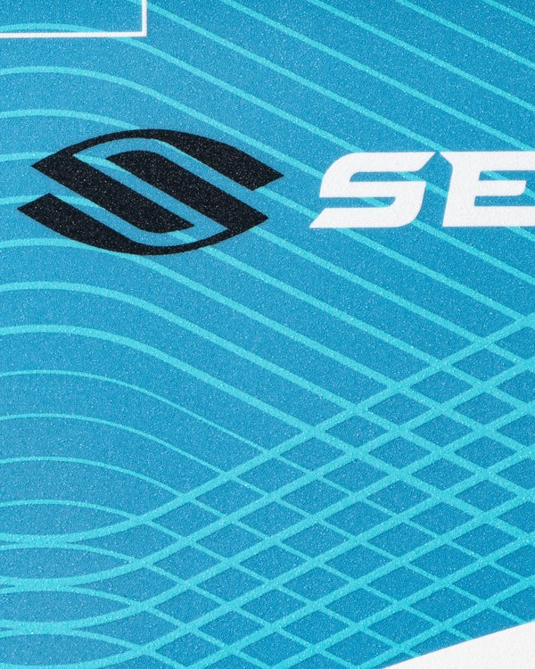 Logo with 'SELKIRK'  on a blue textured background