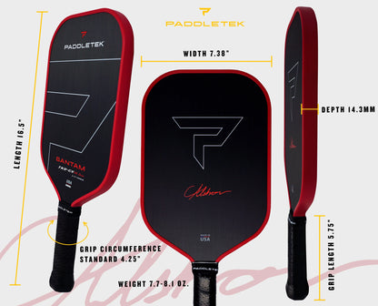 Paddletek Bantam TKO-CX 14.3 Pickleball Paddle