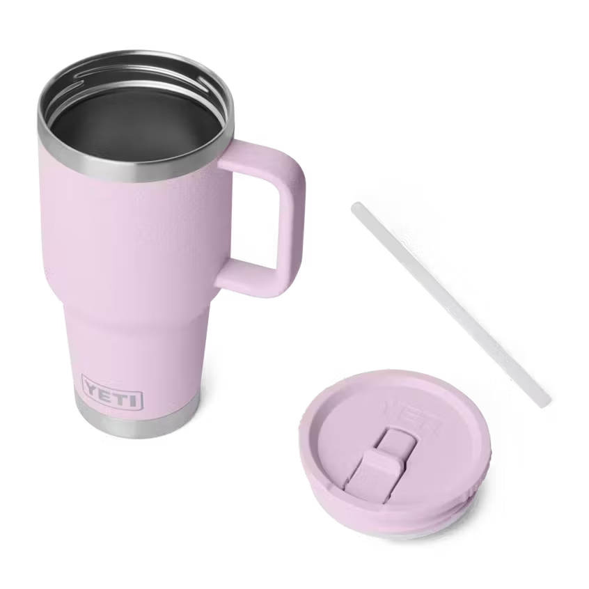 YETI Rambler® 30 oz Travel Straw Mug with Color-Matched Straw Lid