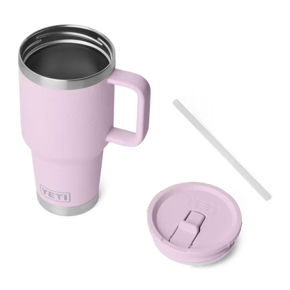 YETI Rambler® 30 oz Travel Straw Mug with Color-Matched Straw Lid
