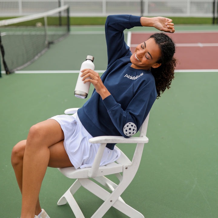 Ame & Lulu Love All Sweatshirt Navy