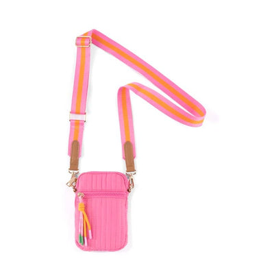 Ezra Phone Holder - pink phone bag