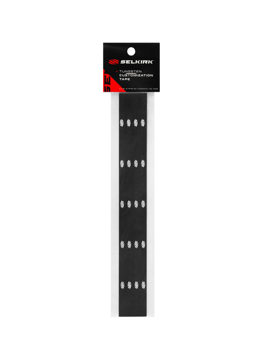 Black tape with holes on a white background, featuring the Selkirk brand.